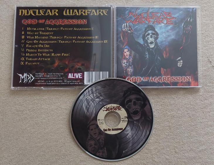 Nuclear Warfare – God Of Aggression - Hudba na CD