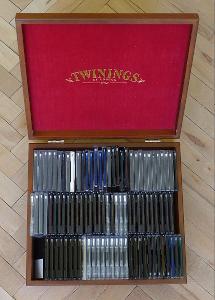 Sbírka nahraných nosičů systému minidisc různých značek