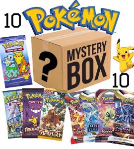 Pokémon TCG: Mystery 10 kusů boosterů box AUKCE