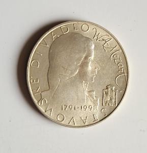100 koruna 1991 - Mozart - 0/0