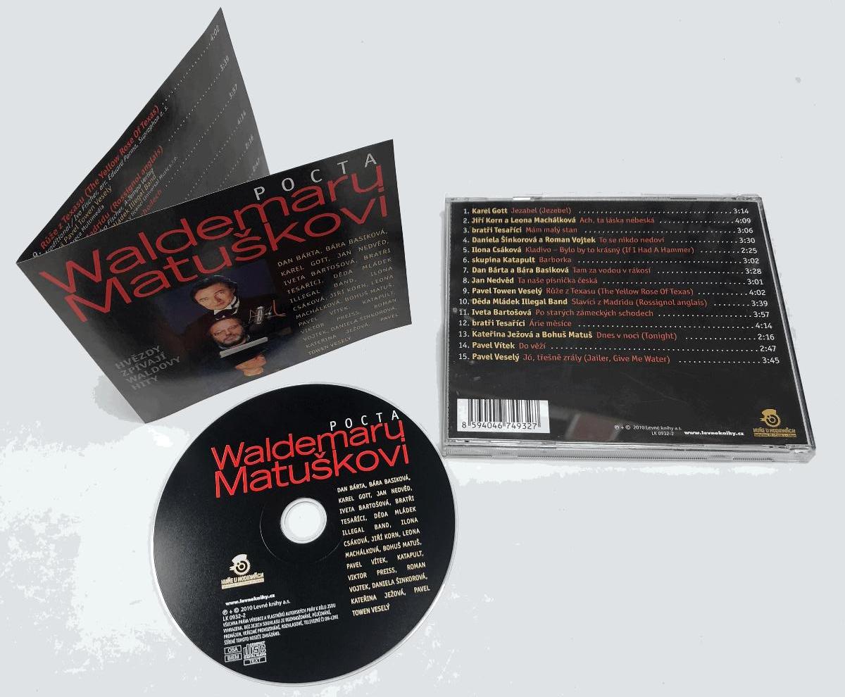 CD POCTA WALDEMARU MATUŠKOVI - HVIEZDY SPIEVAJÚ WALDOVY HITY (2010) - Hudba