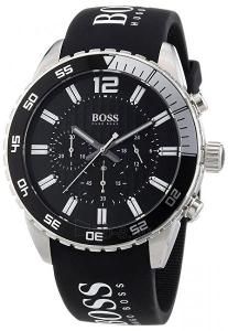 predám krásne čierne športové hodinky Hugo Boss