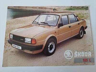 Prospekt Škoda 105L 3ks