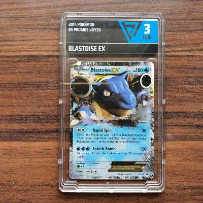 Pokémon TCG Blastoise EX XY30 Grade 3
