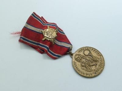 Medaile - Za věrnost a Branost s dekorací