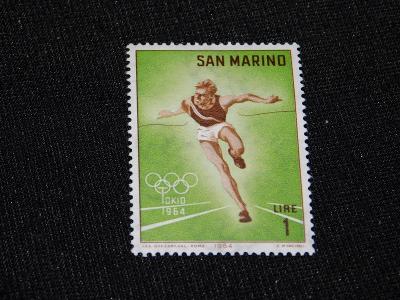 1.Jednotlivé známky - Sport - San Marino