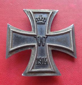 Nemecko. Vojnové Vyznamenanie Železný kríž I. triedy Rád medaily