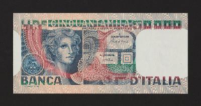 ITÁLIE - 50000 lir,1980 - stav UNC