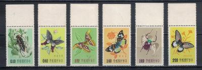 Tchaj-wan 1958 "Taiwan Insects"