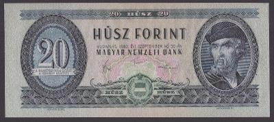 MAĎARSKO (P169g) 20 Forint 1980 UNC
