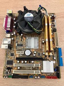 Deska Asus P5GC-MX + C2D E4500 + 2x1GB DDR2