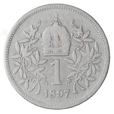 Rakousko-Uhersko - 1 Koruna 1897!!!
