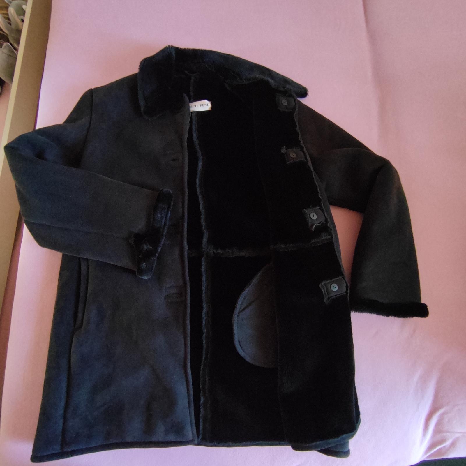 Kožušinový kabát, vel.44 - Dámske oblečenie