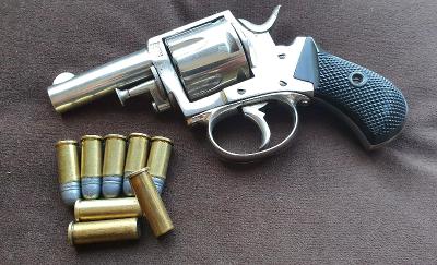 Historický revolver Forehand Wadsworth cal.38CF 1887 Nádherný pův.stav