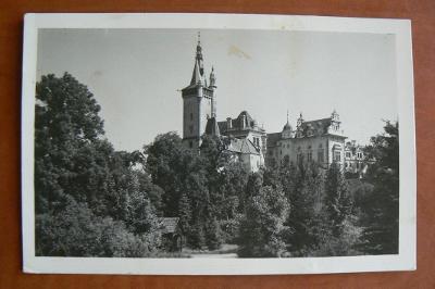 Zámek PRŮHONICE okres Praha-západ FOTO-FON MF J3 sleva