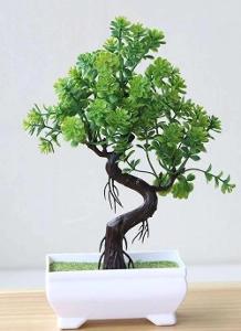 ✨💕 Krásná umělá bonsai v květináči 
