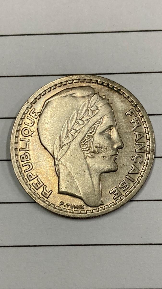 10 Francs 1946 - Numismatika