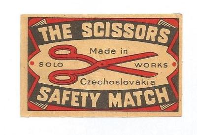 K.č. 5-K- 852f The Scissors... - krabičková, skôr k.č. 832e.
