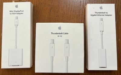 Apple originál kabely a příslušenství - 3 kusy