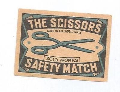 K.č. 5-K- 860c The Scissors... - krabičková, dříve k.č. 839d.