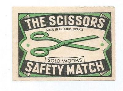 K.č. 5-K- 860f The Scissors... - krabičková, dříve k.č. 839g.