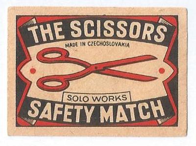 K.č. 5-K- 860g The Scissors... - krabičková, dříve k.č. 2477.