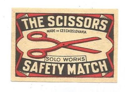 K.č. 5-K- 866 The Scissors... - krabičková, dříve k.č. 843.