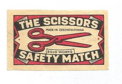 K.č. 5-K- 869b The Scissors... - krabičková, dříve k.č. 845b.