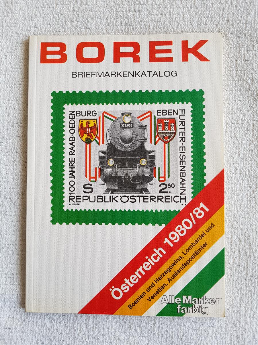 Katalóg BOREK - Rakúsko - 1980/1981 - Zberateľstvo