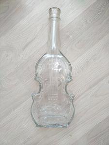Okrasná fľaša husle