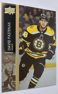 2021-22 Upper Deck Series 1 #P-18 UD Portraits David Pastrnak Boston Bruins