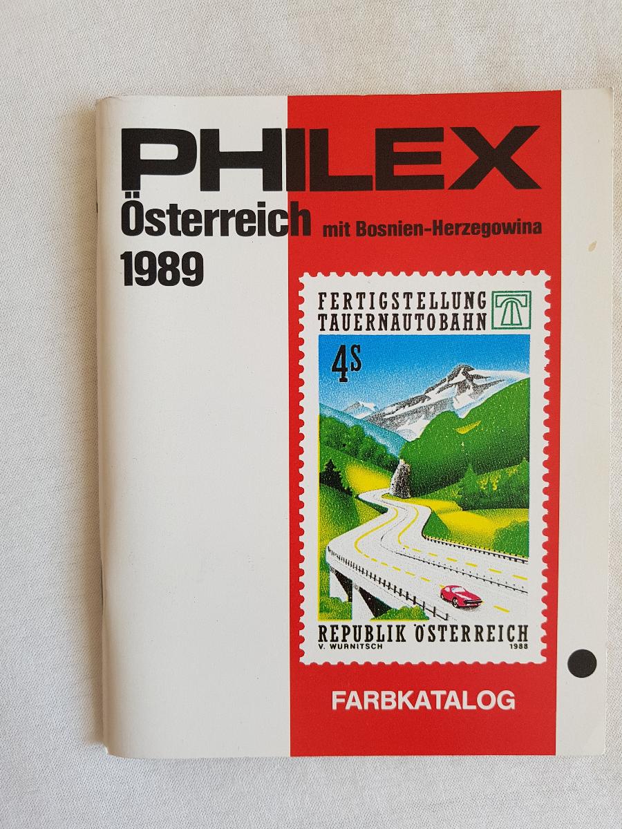 Vreckový katalóg Philex - Rakúsko - 1989 - Zberateľstvo