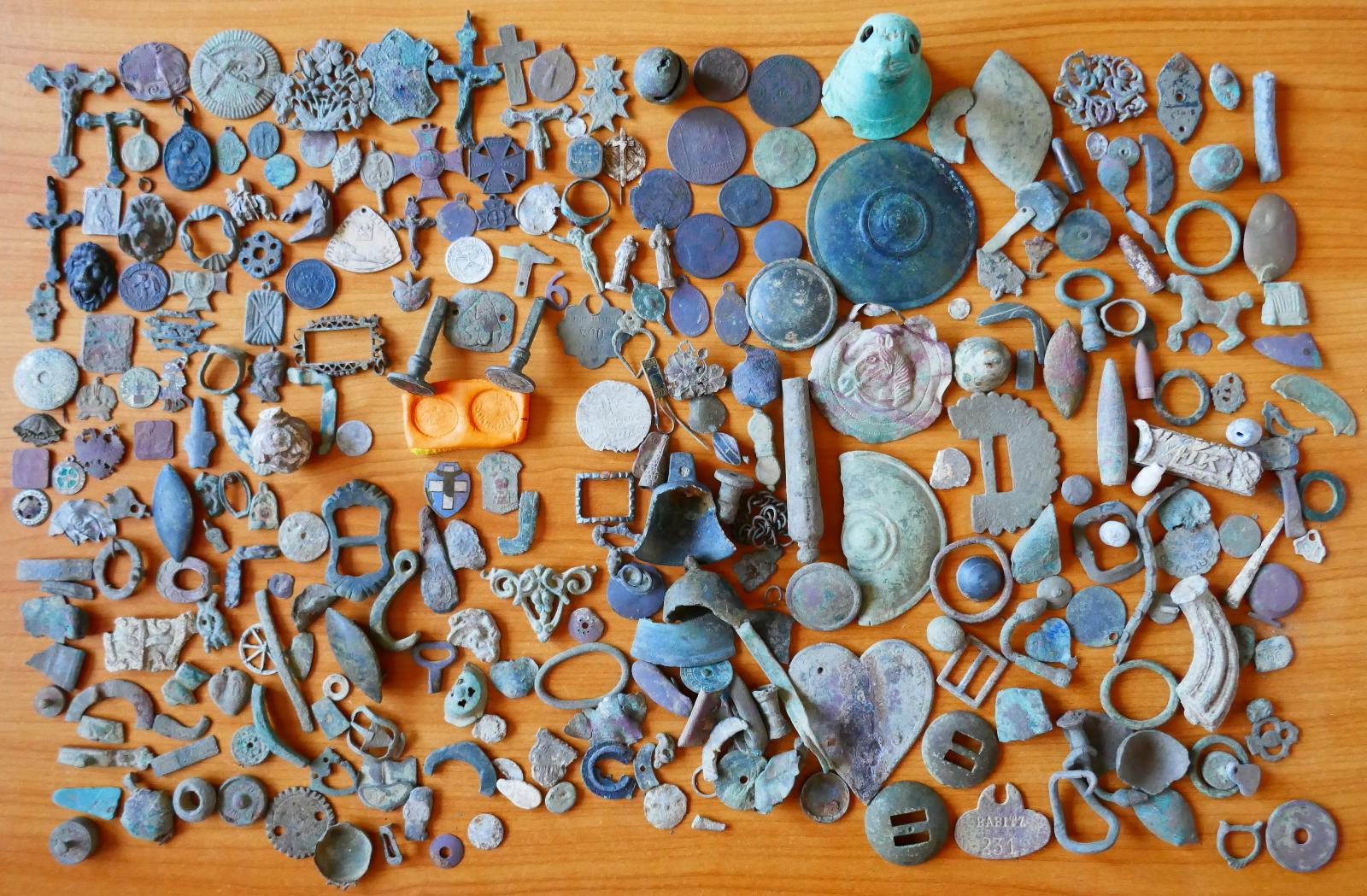 Zmes kopaných artefaktov - Zberateľstvo
