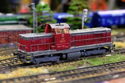 Dieselová lokomotiva T466.0016 - odlitek + mosazný pojezd, digitál