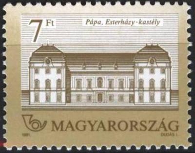 Maďarsko 1991 Zámek Esterházy Mi# 4149