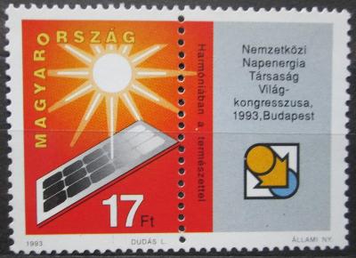 Maďarsko 1993 Solární energie Mi# 4256