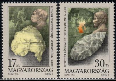 Maďarsko 1993 Archeologické nálezy Mi# 4266-67