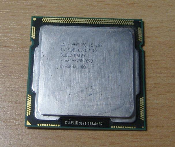 Intel Core i5-750 2,66 GHz - Počítače a hry