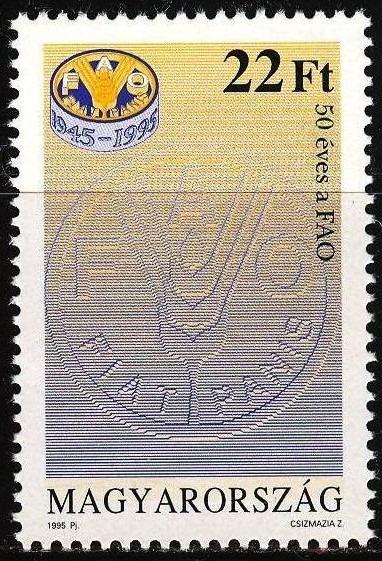 Maďarsko 1995 FAO, 50. výročí Mi# 4340
