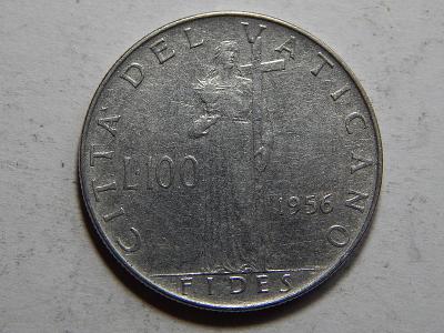 Vatikan 100 Lire 1956 XF č25696