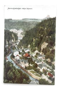Hřensko , České Švýcarsko  / Pohlednice(o7)