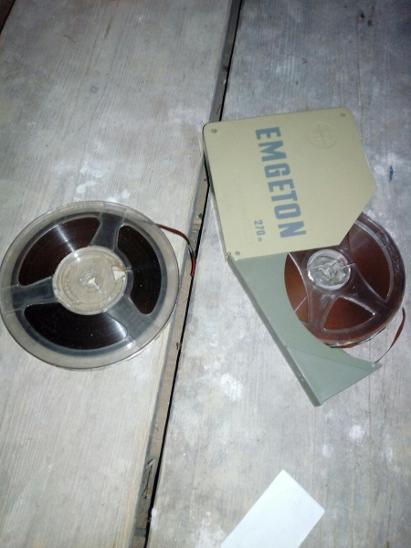 Magnetofon pásek 2ks - TV, audio, video