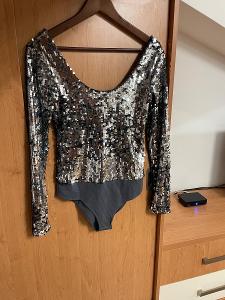 Sparkly metalic body French Connection S 