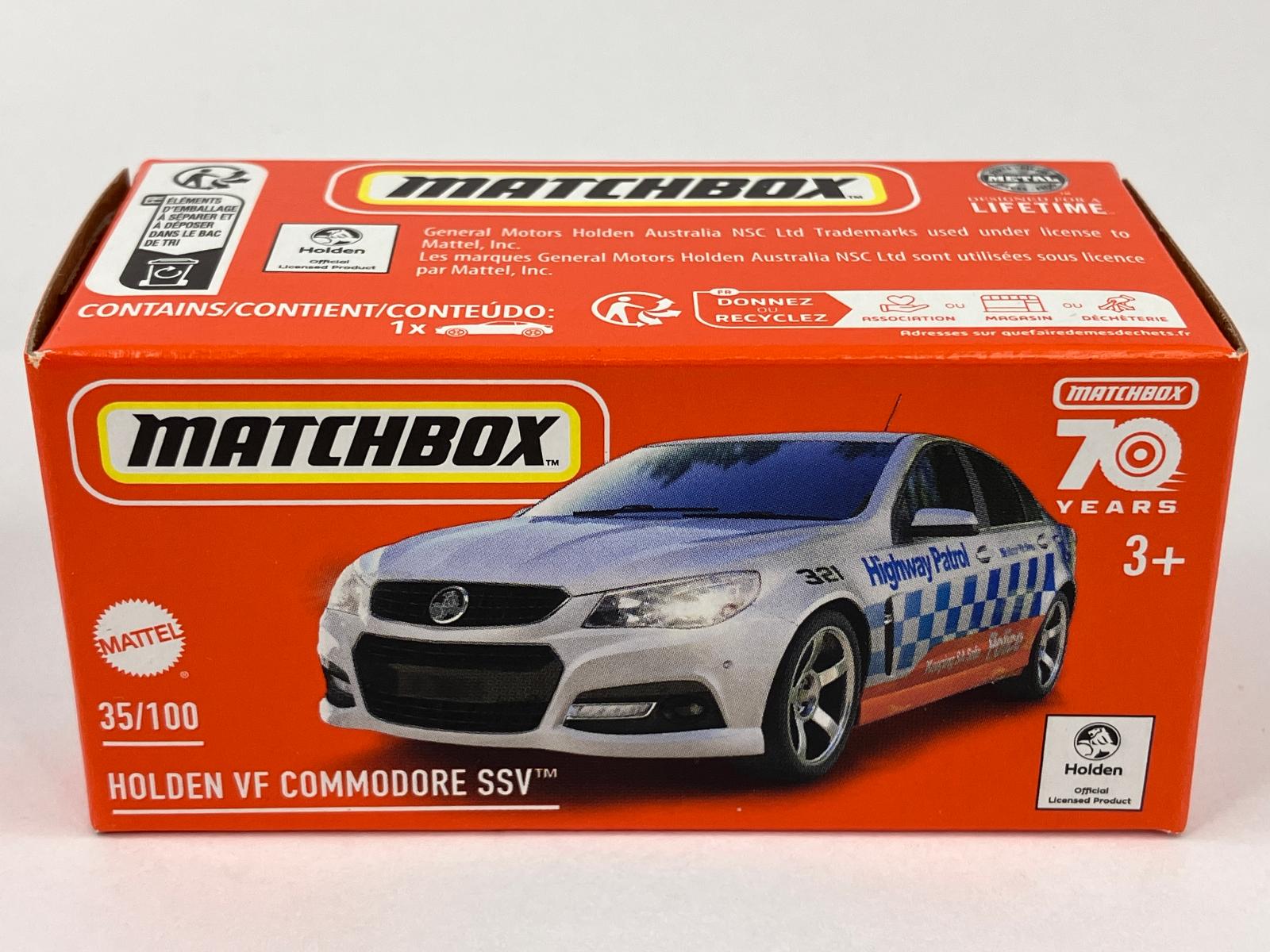 Holden VF Commodore SSV - Matchbox 2023 35/100 Power Grabs 70