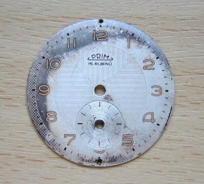 Číselník na vzácné hodinky PRIM "VLOČKA"