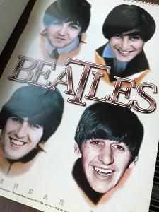 Nástěnných kalendář Beatles