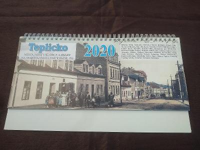 kalendář Teplicko 2020 nepoužitý 