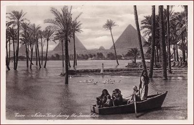 Cairo (Káhira) * pyramída, Lehnert & Landrock * Egypt (Afrika) * Z446