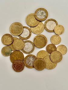 FRANCIE - Sbírka mincí
