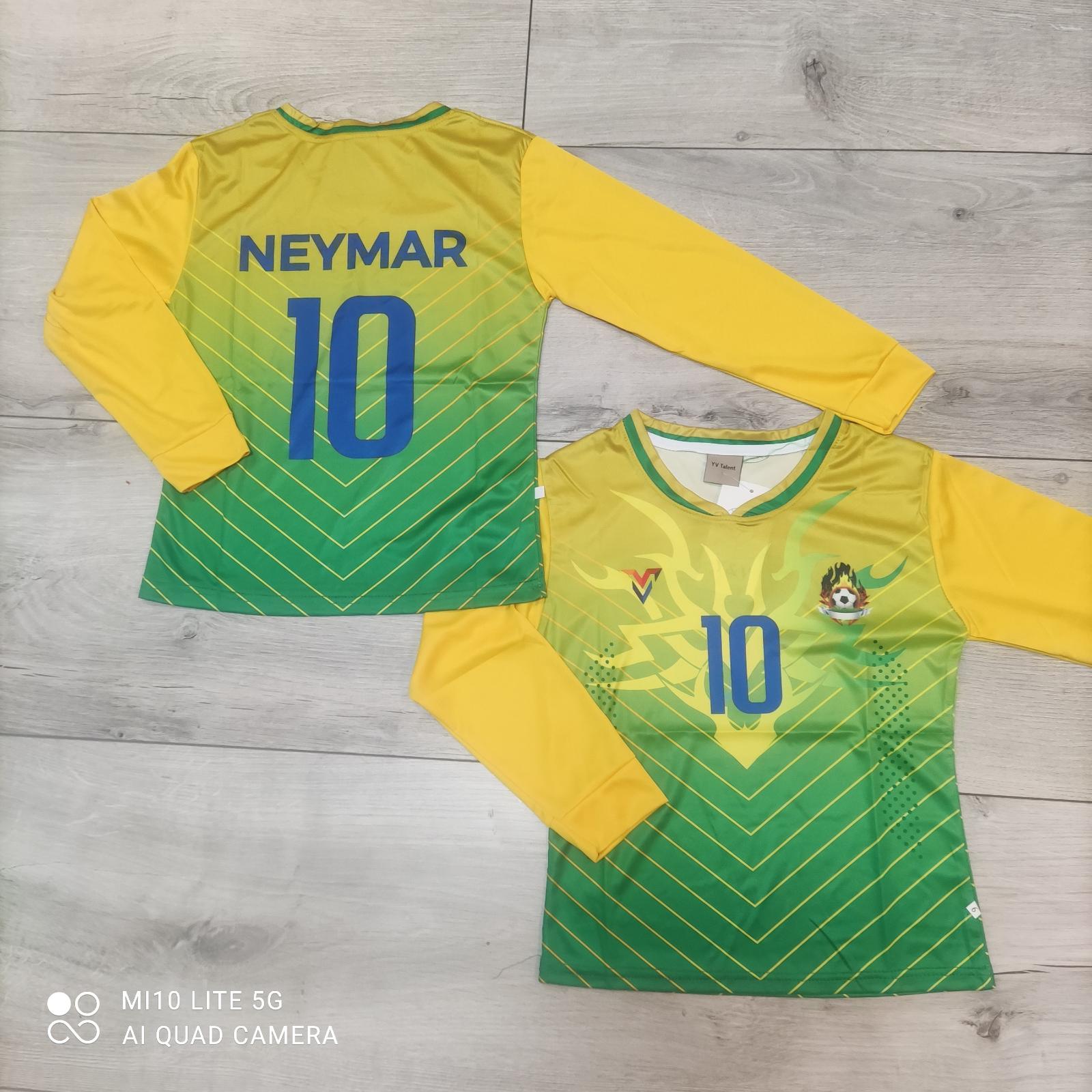Futbalové tričko Neymar veľ. 16 rokov - Vybavenie pre kolektívne športy